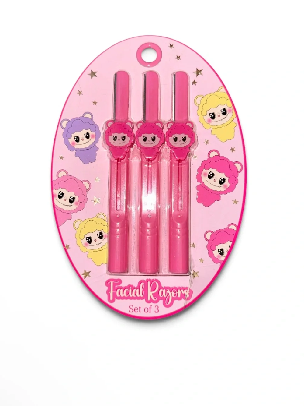 Pink Cosmetic Pouch and Accessory Set - Cute Character Labubu Design
